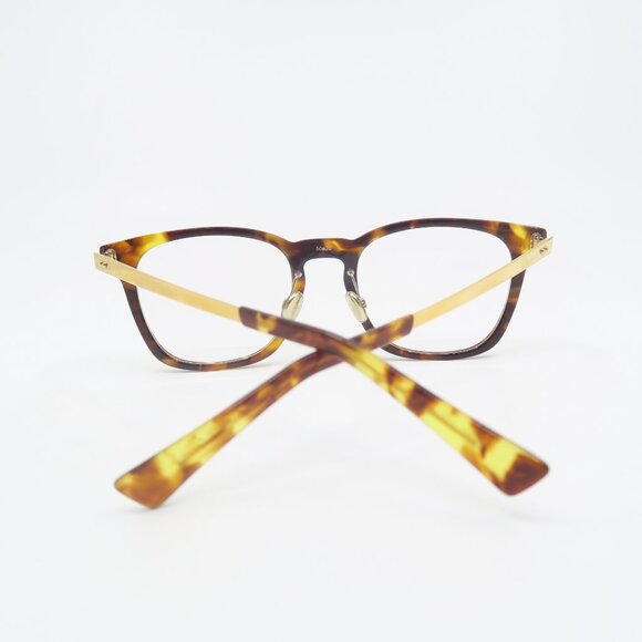 Dior Exquise04 086 Havana and Gold New Square Eyeglasses Frames. - Picture 9 of 10